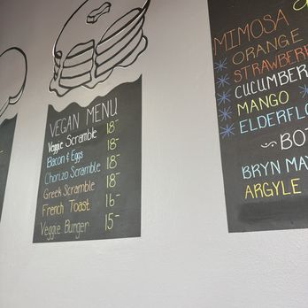 Honey & Co - Menu on wall - Breakfast & Brunch Near Me - Salem, Oregon