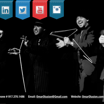 Omar Olusion - Social Media montage of Omar olusion NYC - Magicians Near Me Omar Olusion - Social Media montage of Omar olusion NYC - Magicians Near Me