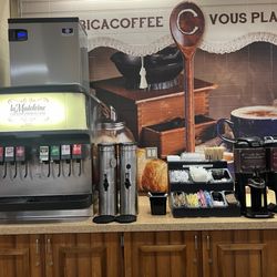 Beverages area