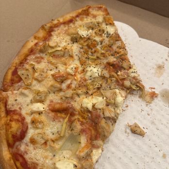 Stefano's Brooklyn Pizza - Artichoke, chicken, cream cheese pizza - Pizza Near Me - Englewood, Colorado Stefano's Brooklyn Pizza - Artichoke, chicken, cream cheese pizza - Pizza Near Me - Englewood, Colorado