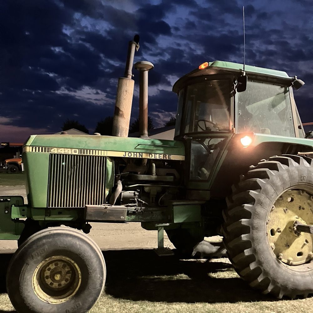 Goebbert's Farm - The 4440 at night. Still my favorite traction engine there! - Pumpkin Patches Near Me - Pingree Grove, Illinois