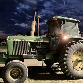 Goebbert's Farm - The 4440 at night. Still my favorite traction engine there! - Pumpkin Patches Near Me - Pingree Grove, Illinois