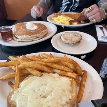 Russell's - Croque Monsieur with Turkey, pancakes, the big one - American Near Me - Pasadena, California Russell's - Croque Monsieur with Turkey, pancakes, the big one - American Near Me - Pasadena, California