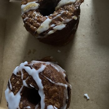 Sol Baked - Glazed croissant donut and salted caramel croissant donut - Bakeries Near Me - Sparks, Nevada Sol Baked - Glazed croissant donut and salted caramel croissant donut - Bakeries Near Me - Sparks, Nevada