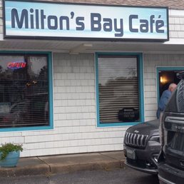 Exterior outside entrance of Milton’s Bay Cafe - Virginia Beach, Virginia Exterior outside entrance of Milton’s Bay Cafe - Virginia Beach, Virginia