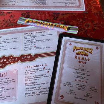 Fortunate Son - Menu - Chinese Near Me - San Diego, California Fortunate Son - Menu - Chinese Near Me - San Diego, California