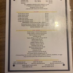 Bob A-Rea's Pizza & Subs - Menu