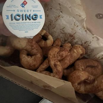 Domino's Pizza - These Cinnamon twists tasted ok, but they could improve on the presentation. - Pizza Near Me - Huntington Beach, California Domino's Pizza - These Cinnamon twists tasted ok, but they could improve on the presentation. - Pizza Near Me - Huntington Beach, California