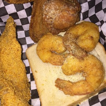 The Rolling Rooster - Side of 3 shrimp, fish and wing All was DEEEELISH - Chicken Wings Near Me - Austin, Texas The Rolling Rooster - Side of 3 shrimp, fish and wing All was DEEEELISH - Chicken Wings Near Me - Austin, Texas