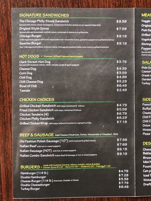 Menu photo 3 The Clark Street Dog Chicago, IL