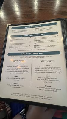 Menu photo 2 Amici's Kitchen and Living Room Berkley, MI