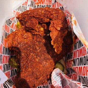 Howlin' Ray's - Chicken Breast and wing Hot , was delicious as well - Southern Near Me - Los Angeles, California Howlin' Ray's - Chicken Breast and wing Hot , was delicious as well - Southern Near Me - Los Angeles, California