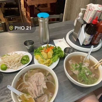 Pho 21 - Beef brisket and steak #9 and #38 ground pork dumplings! - Vietnamese Near Me - Buena Park, California Pho 21 - Beef brisket and steak #9 and #38 ground pork dumplings! - Vietnamese Near Me - Buena Park, California