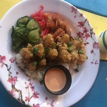 East Side King - Shrimp rice bowl - Asian Fusion Near Me - Austin, Texas East Side King - Shrimp rice bowl - Asian Fusion Near Me - Austin, Texas