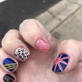 Ayrsley Nail Bar - Spice Girls themed nails--beyond my expectations. - Nail Salons Near Me - Charlotte, North Carolina Ayrsley Nail Bar - Spice Girls themed nails--beyond my expectations. - Nail Salons Near Me - Charlotte, North Carolina