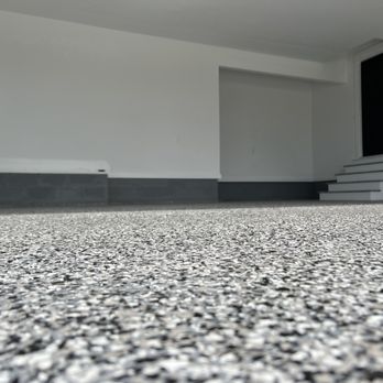 1 Day Custom Garage Floor - Vinyl chip flooring - Flooring Near Me 1 Day Custom Garage Floor - Vinyl chip flooring - Flooring Near Me
