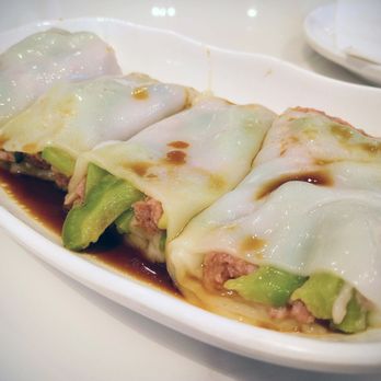 Jin Huang - Bitter melon and beef rice roll. Nice twist on a classic dim sum dish. - Cantonese Near Me - Seattle, Washington Jin Huang - Bitter melon and beef rice roll. Nice twist on a classic dim sum dish. - Cantonese Near Me - Seattle, Washington