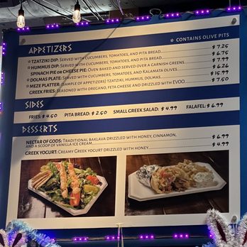 Opa Raleigh - Menu - Greek Near Me - Raleigh, North Carolina