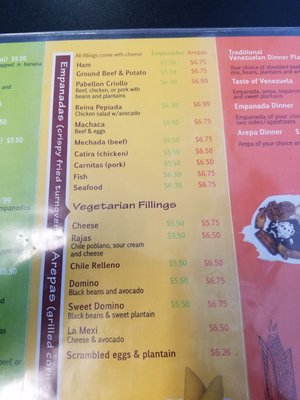 Menu photo 2 Empanada Express Grill Denver, CO