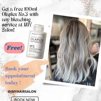 JMY Hair Salon - Free Olaplex No.3 - Hair Salons Near Me - Markham, Ontario JMY Hair Salon - Free Olaplex No.3 - Hair Salons Near Me - Markham, Ontario