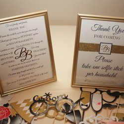 Blooming Paper - Everything went together. The Belly Band even matched my invites. Perfect small touches makes a difference!