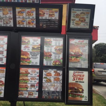 Carl's Jr - Menu at drive thru - Fast Food Near Me - San Diego, California Carl's Jr - Menu at drive thru - Fast Food Near Me - San Diego, California