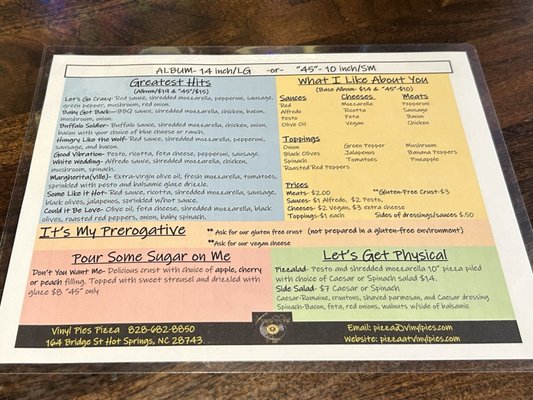 Vinyl Pies Pizza by null
