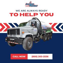 Anytime Plumber - Overflowing tanks and slow drains are no match for our septic pump services. Schedule an appointment today at (850) 203-2536.