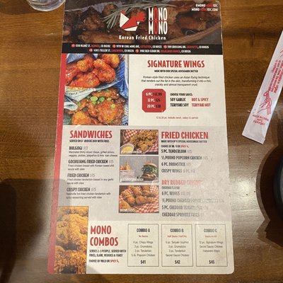Menu photo 4 Mono Mono Korean Fried Chicken Denver, CO