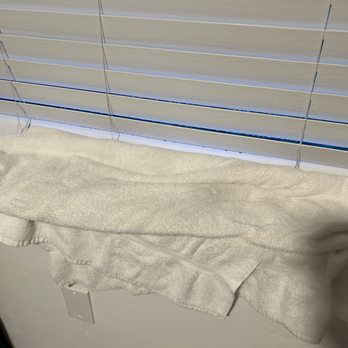 Oasis Hotel - It rained all night long this windowsill was covered in water. The blinds were covered in water. The floor was covered in water. - Hotels Near Me - Fort Lauderdale, Florida Oasis Hotel - It rained all night long this windowsill was covered in water. The blinds were covered in water. The floor was covered in water. - Hotels Near Me - Fort Lauderdale, Florida
