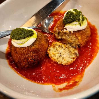 Villa Lulu - Eggplant Meatballs - Italian Near Me - New Haven, Connecticut Villa Lulu - Eggplant Meatballs - Italian Near Me - New Haven, Connecticut