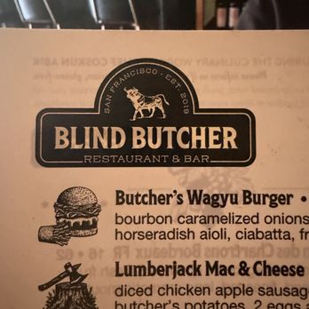 Blind Butcher - New American Near Me - San Francisco, California