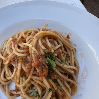 Brio Italian Grille - Lunch portion: Spaghetti Bolognese - Italian Near Me - Las Vegas, Nevada
