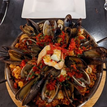 OTRA Restaurant - Paella di Marisco - Tapas/Small Plates Near Me - Providence, Rhode Island