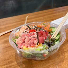 Salmon Tuna Bowl! Salmon Tuna Bowl!