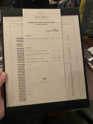 Menu photo 2 Trattoria by Italian Kitchen Burnaby, BC