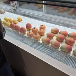 "Fruit" filled with cream. Beautiful