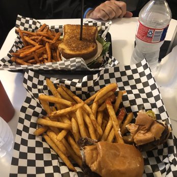 Stanton's City Bites - Smoked Turkey Sandwich and French Fries Sweet Potato - Burgers Near Me - Houston, Texas Stanton's City Bites - Smoked Turkey Sandwich and French Fries Sweet Potato - Burgers Near Me - Houston, Texas