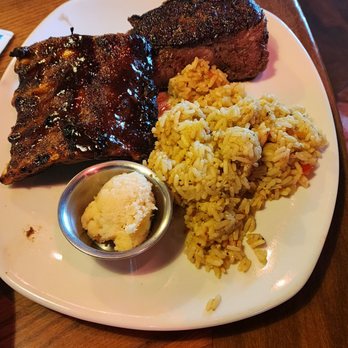 Outback Steakhouse - Sirloin and Ribs with Seasoned Rice - Steakhouses Near Me - Reno, Nevada Outback Steakhouse - Sirloin and Ribs with Seasoned Rice - Steakhouses Near Me - Reno, Nevada