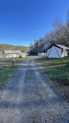 Under Canvas Great Smoky Mountains by null