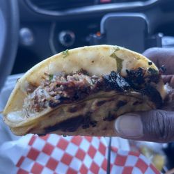 Tacos Jalisco - Quesabirrias order of 3 (LG corn tortillas with cheese ) with consome