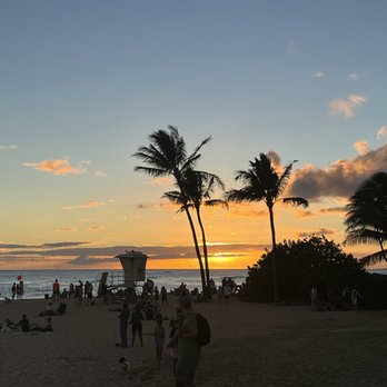 Brennecke's Beach - Sunset - Swimming Pools Near Me - Uninc Kauai, Hawaii