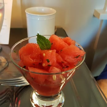 Coach Stop Inn - watermelon ginger salad - Bed & Breakfast Near Me - Bar Harbor, Maine Coach Stop Inn - watermelon ginger salad - Bed & Breakfast Near Me - Bar Harbor, Maine