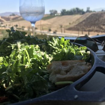 Miramonte Winery - Cesar salad... good, but a little different. No croutons, and no romaine. - Wineries Near Me - Temecula, California