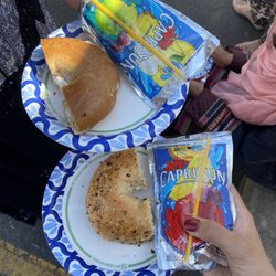 Masjid Hamza - Eid Bagels with cream cheese and Caprisuns