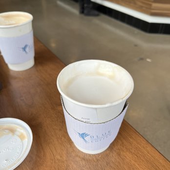 Blue Hummingbird Roastery - Hot lavender latte. It being capped when served is not a good sign. Overly frothed milk. - Coffee Roasteries Near Me - Irvine, California Blue Hummingbird Roastery - Hot lavender latte. It being capped when served is not a good sign. Overly frothed milk. - Coffee Roasteries Near Me - Irvine, California