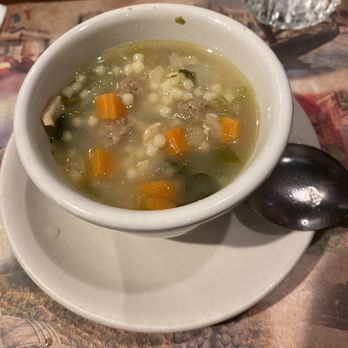 DeBlasio's Restaurant - Wedding soup cup - Italian Near Me - Pittsburgh, Pennsylvania