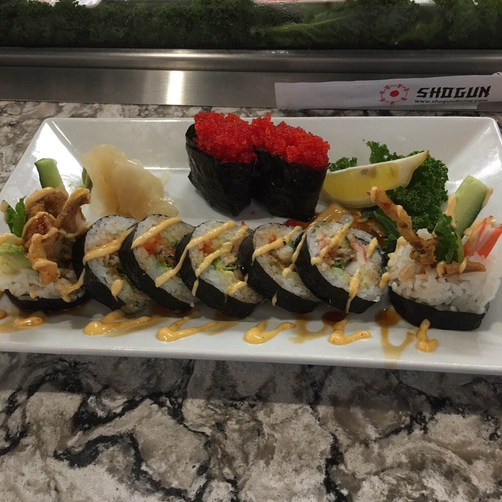 Shogun - Owensboro - a variety of sushi on a plate - Japanese Near Me - Owensboro, Kentucky