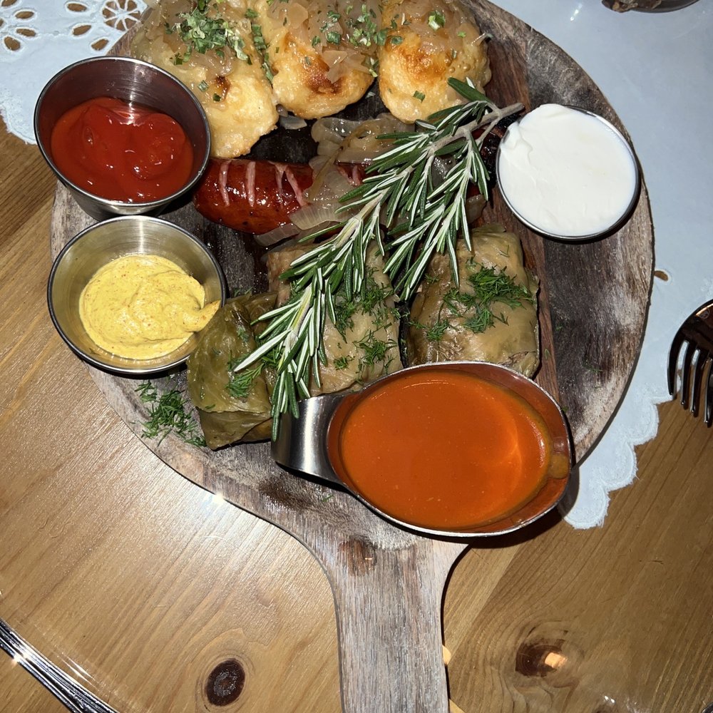 Tatra Haus - Tatra trio, highlander pierogi, stuffed cabbage rolls and Polish grilled sausage - Polish Near Me - Wallington, New Jersey Tatra Haus - Tatra trio, highlander pierogi, stuffed cabbage rolls and Polish grilled sausage - Polish Near Me - Wallington, New Jersey