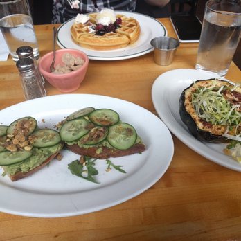 Market Table - avocado toast ($13) acorn squash ($13) belgian waffle ($13) - New American Near Me - New York, New York Market Table - avocado toast ($13) acorn squash ($13) belgian waffle ($13) - New American Near Me - New York, New York